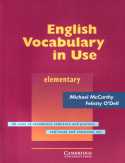 ENGLISH VOCABUL.IN USE ELEMENTARY
